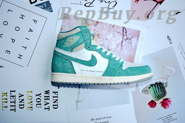 Top Version Air Jordan 1 Retro High Turbo Green 555088-311 - 图片 5