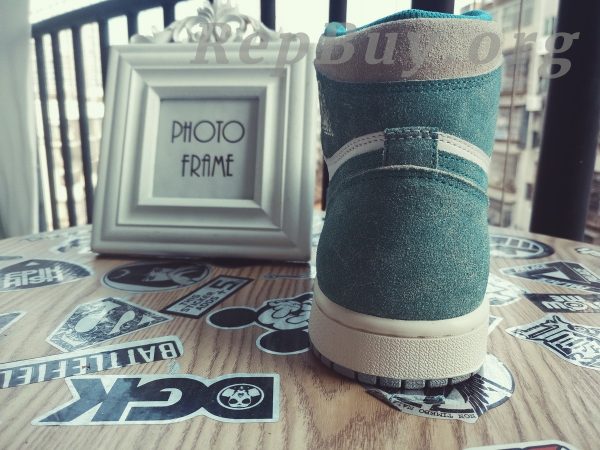 Top Version Air Jordan 1 Retro High Turbo Green 555088-311 - 图片 12