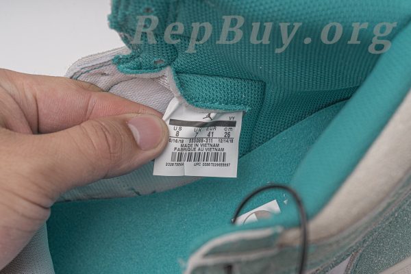 Top Version Air Jordan 1 Retro High Turbo Green 555088-311 - 图片 9