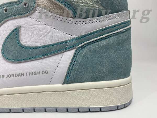 Top Version Air Jordan 1 Retro High Turbo Green 555088-311 - 图片 11