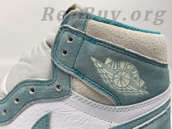 Top Version Air Jordan 1 Retro High Turbo Green 555088-311 - 图片 12