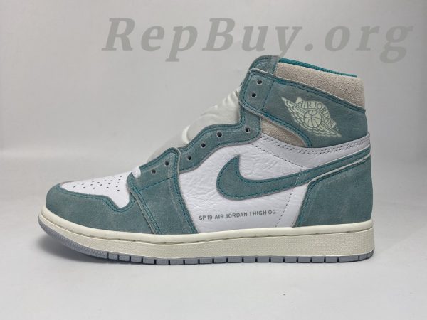 Top Version Air Jordan 1 Retro High Turbo Green 555088-311 - 图片 18