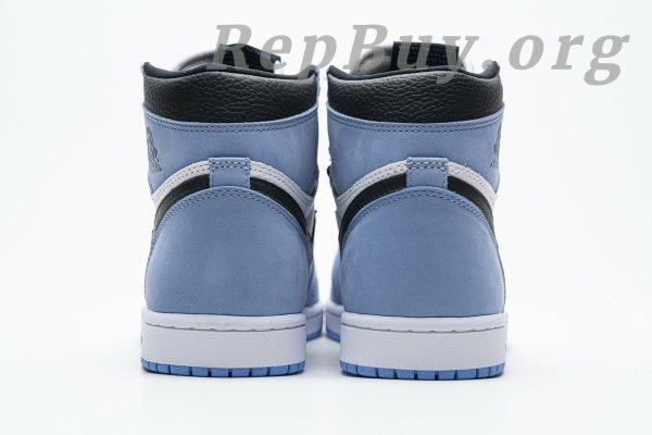 Top Version Air Jordan 1 Retro High White University Blue Black 555088-134 - Image 7