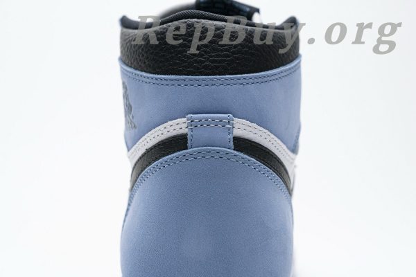 Top Version Air Jordan 1 Retro High White University Blue Black 555088-134 - Image 6
