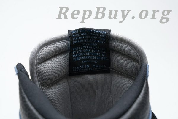 Top Version Air Jordan 1 Retro High White University Blue Black 555088-134 - Image 17