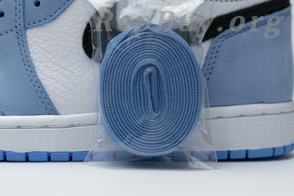 Top Version Air Jordan 1 Retro High White University Blue Black 555088-134 - 图片 23