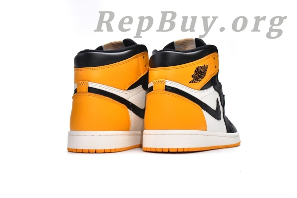 Top Version Air Jordan 1 High OG Yellow Toe 555088-711 - 图片 5