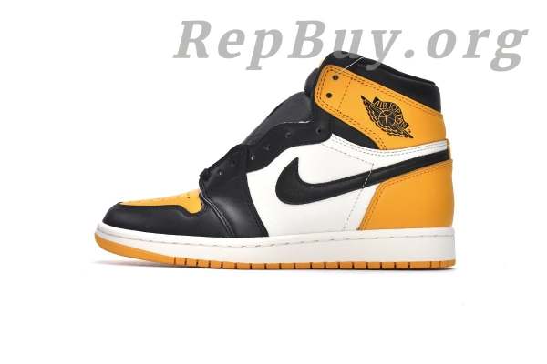 Top Version Air Jordan 1 High OG Yellow Toe 555088-711 - 图片 2