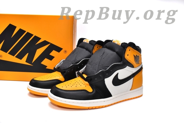 Top Version Air Jordan 1 High OG Yellow Toe 555088-711 - 图片 4