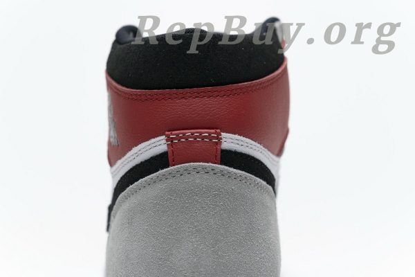 Top Version Air Jordan 1 Retro High Light Smoke Grey 555088-126 - 图片 6
