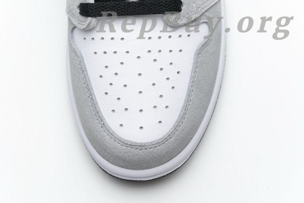 Top Version Air Jordan 1 Retro High Light Smoke Grey 555088-126 - 图片 13