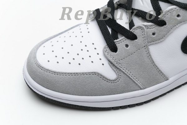 Top Version Air Jordan 1 Retro High Light Smoke Grey 555088-126 - 图片 10