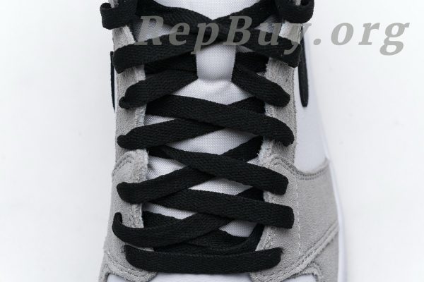 Top Version Air Jordan 1 Retro High Light Smoke Grey 555088-126 - 图片 4