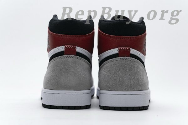 Top Version Air Jordan 1 Retro High Light Smoke Grey 555088-126 - 图片 11