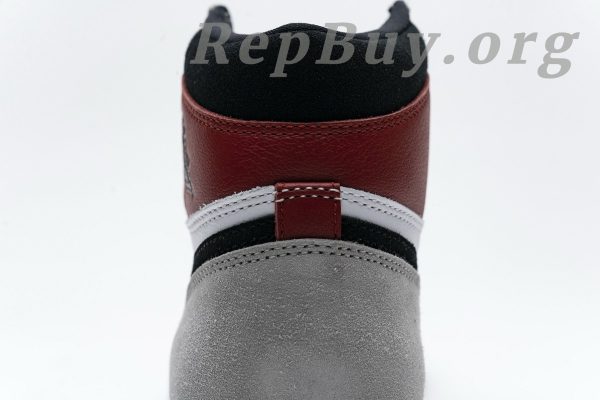Top Version Air Jordan 1 Retro High Light Smoke Grey 555088-126 - 图片 10