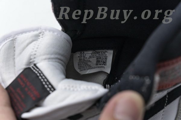 Top Version Air Jordan 1 Retro High Light Smoke Grey 555088-126 - 图片 17