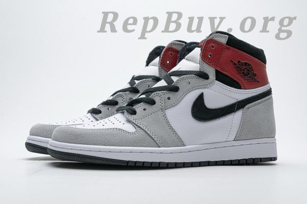Top Version Air Jordan 1 Retro High Light Smoke Grey 555088-126 - 图片 2