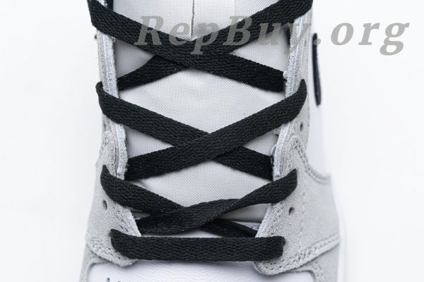 Top Version Air Jordan 1 Retro High Light Smoke Grey 555088-126 - 图片 16