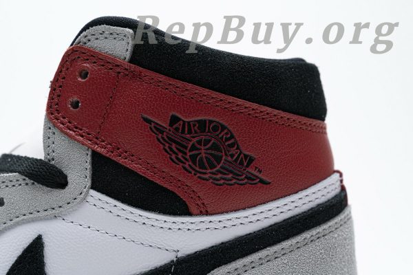 Top Version Air Jordan 1 Retro High Light Smoke Grey 555088-126 - 图片 21