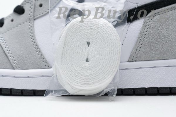 Top Version Air Jordan 1 Retro High Light Smoke Grey 555088-126 - 图片 24
