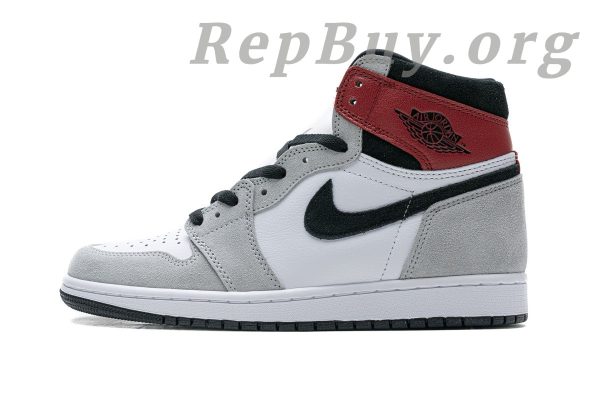 Top Version Air Jordan 1 Retro High Light Smoke Grey 555088-126