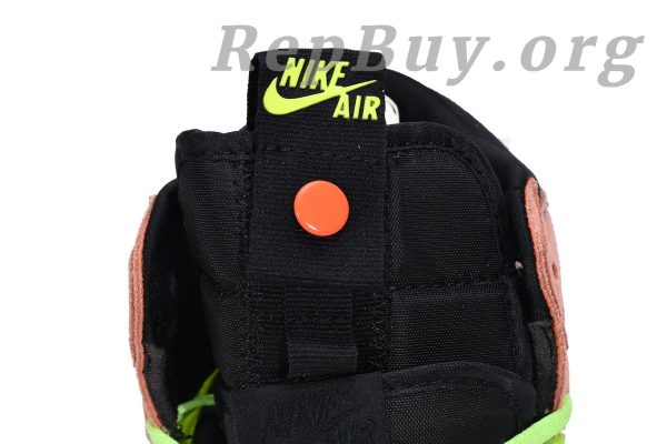 Top Version Air Jordan 1 High Switch Peach CW6576-800 - 图片 12