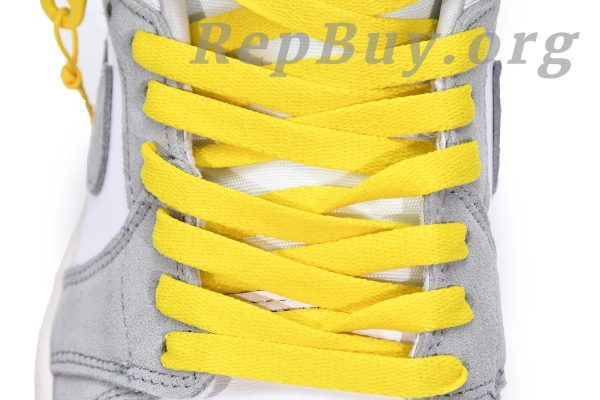 Top Version  Air Jordan 1 High Switch Light Smoke CW6576-100 - 图片 13