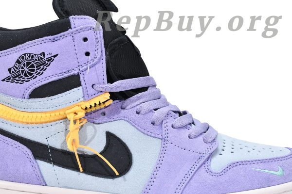 Top Version Air Jordan 1 High Switch Purple Pulse CW6576-500 - 图片 10