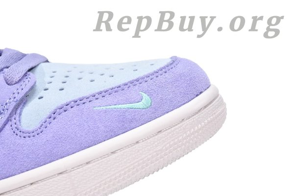 Top Version Air Jordan 1 High Switch Purple Pulse CW6576-500 - 图片 11