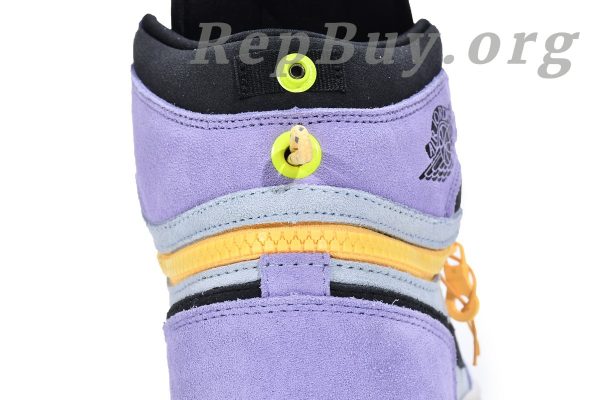Top Version Air Jordan 1 High Switch Purple Pulse CW6576-500 - 图片 7