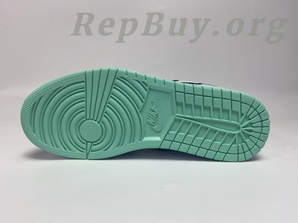 Top Version Air Jordan 1 Low Emerald Toe 553558-117 - Image 4