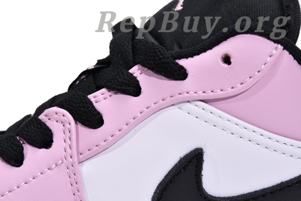 Top Version Air Jordan 1 Low Light Arctic Pink (GS) 554723-601 - 图片 6