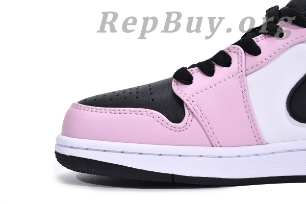 Top Version Air Jordan 1 Low Light Arctic Pink (GS) 554723-601 - 图片 7