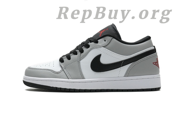 Air Jordan 1 Low Light Smoke Grey 553558-030 - 图片 2
