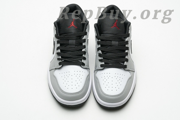 Air Jordan 1 Low Light Smoke Grey 553558-030 - 图片 8