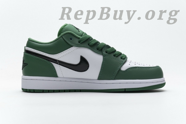 Top Version Air Jordan 1 Low Pine Green 553558-301 - 图片 3