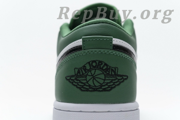 Top Version Air Jordan 1 Low Pine Green 553558-301 - 图片 17