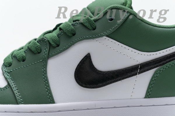 Top Version Air Jordan 1 Low Pine Green 553558-301 - 图片 15