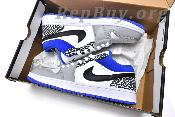 Top Version Air jordan 1 Low SE True Blue DM1199-140 - 图片 2