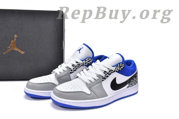 Top Version Air jordan 1 Low SE True Blue DM1199-140 - 图片 3