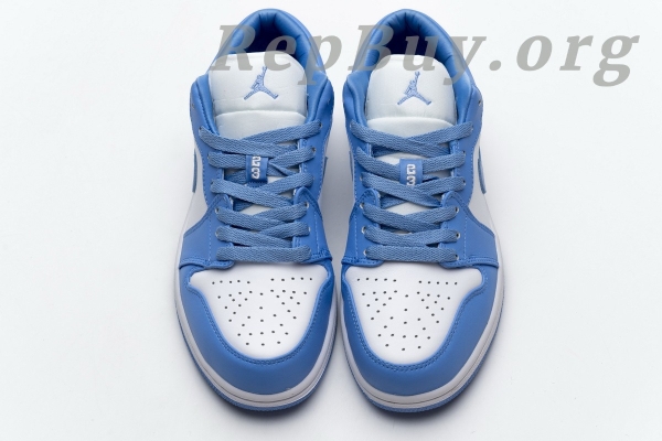 Top Version Air Jordan 1 Low UNC (W) AO9944-441 - Image 8