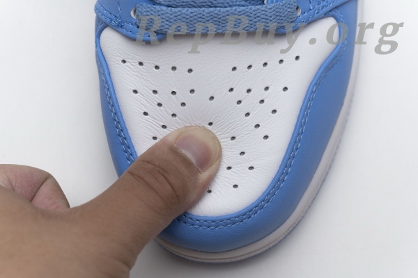 Top Version Air Jordan 1 Low UNC (W) AO9944-441 - Image 15