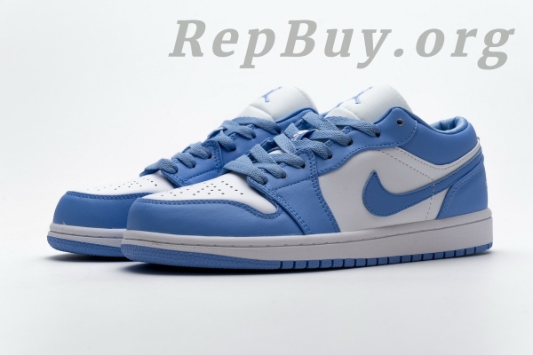 Top Version Air Jordan 1 Low UNC (W) AO9944-441 - Image 6
