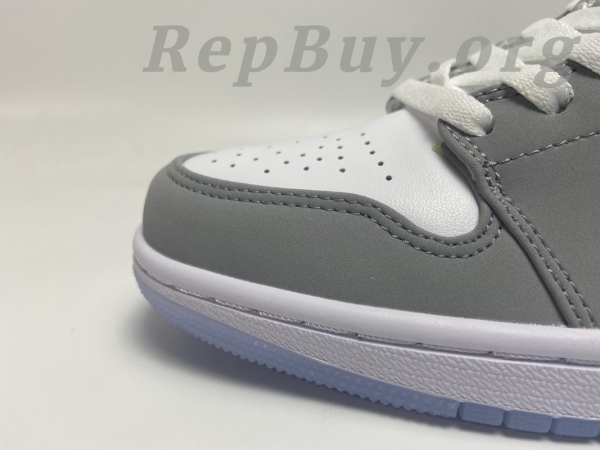 Air Jordan 1 Low Wolf Grey (W) DC0774-105 - 图片 10