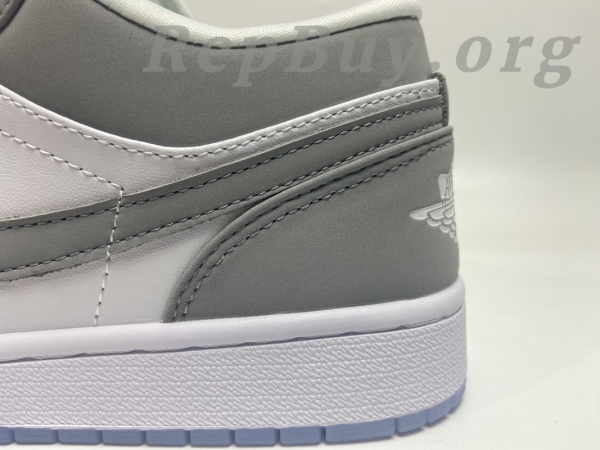 Air Jordan 1 Low Wolf Grey (W) DC0774-105 - 图片 8