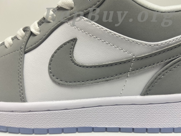 Air Jordan 1 Low Wolf Grey (W) DC0774-105 - 图片 9