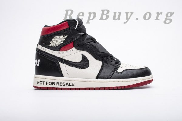 Top Version Air Jordan 1 Retro High Not for Resale Varsity Red 861428-106 - Image 3