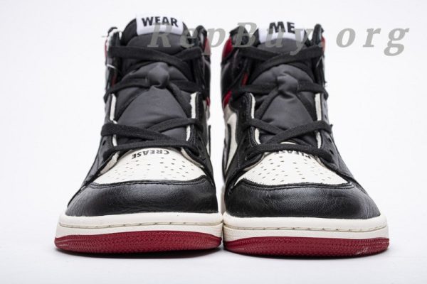 Top Version Air Jordan 1 Retro High Not for Resale Varsity Red 861428-106 - Image 5