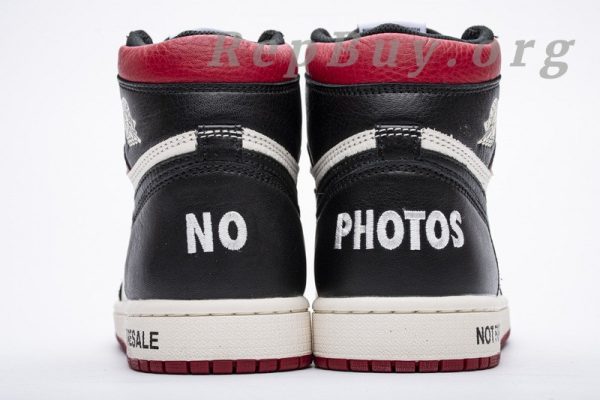 Top Version Air Jordan 1 Retro High Not for Resale Varsity Red 861428-106 - Image 6