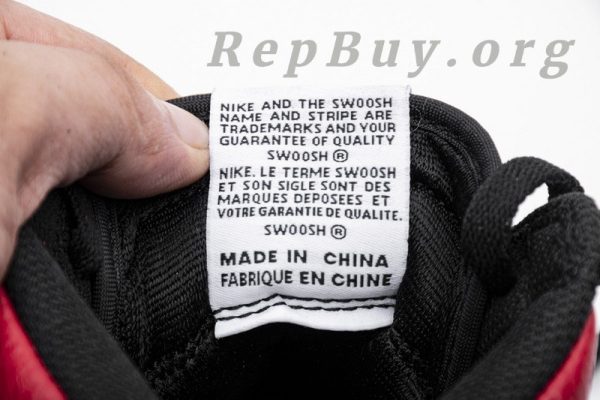 Top Version Air Jordan 1 Retro High Not for Resale Varsity Red 861428-106 - Image 20